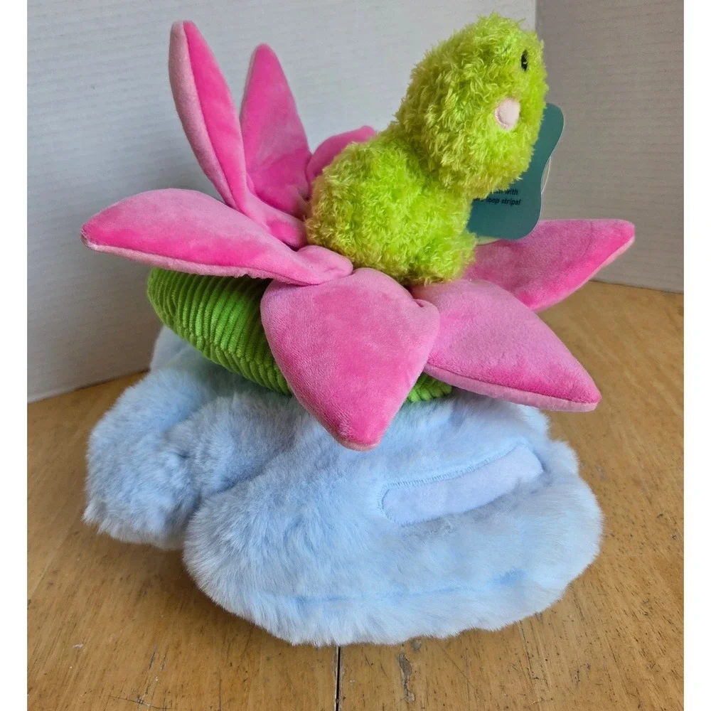 NEW Gigglescape 11 inch Stackable Lily Pad Pond Frog Stuffed Animal Toy Plush
